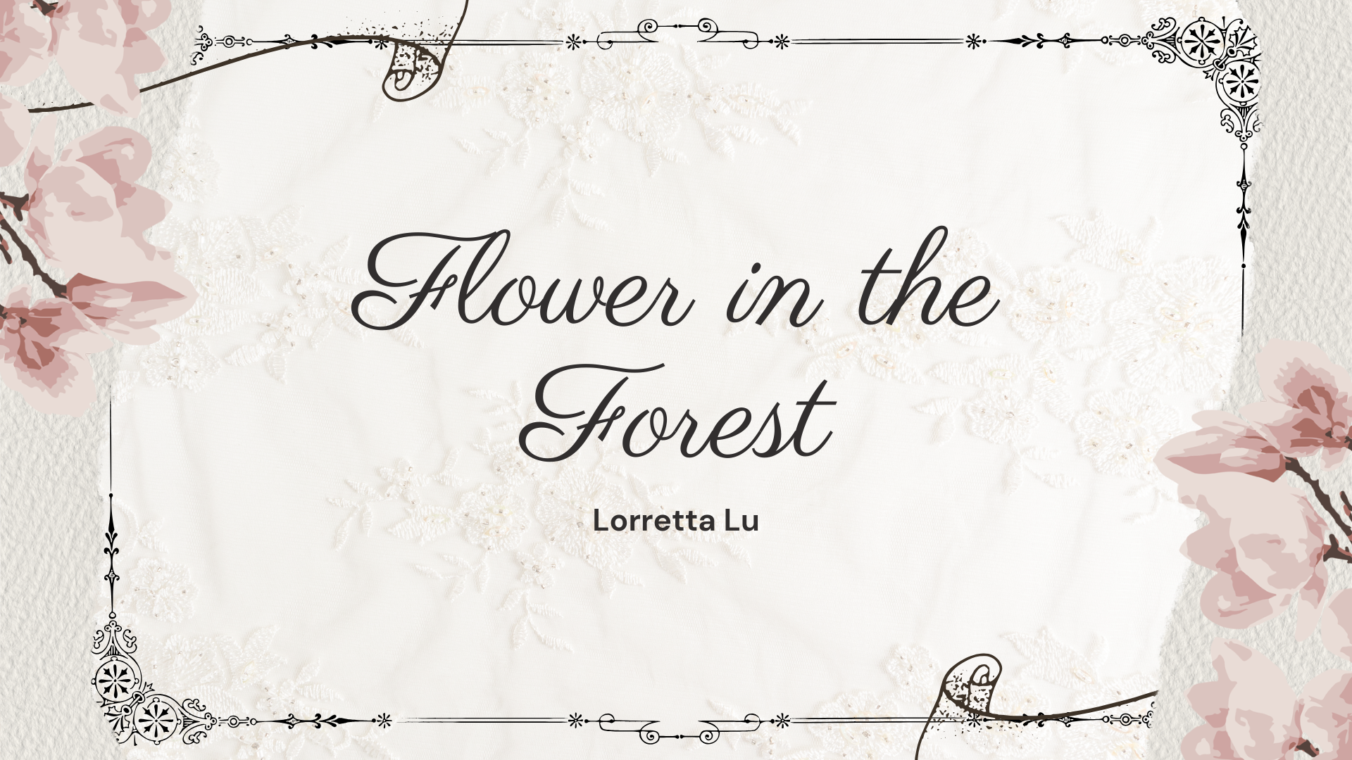 Flower in the Forest Cover